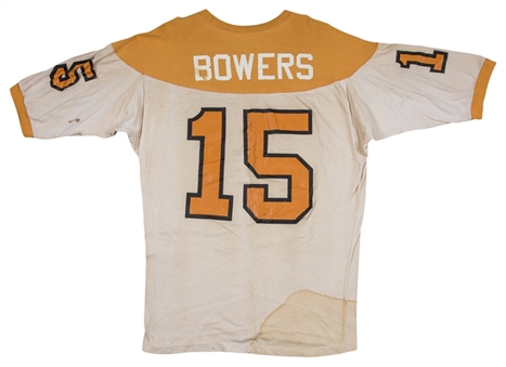 1973-74 Bob Bowers Game Issued Tennessee Volunteers Road Jersey 